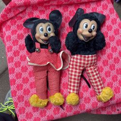Walt Disney Minnie And Mickiey Mouse First Edition Collection 