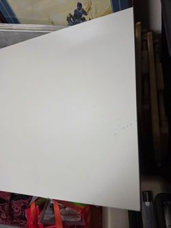 Utility desk/table metal screw on legs