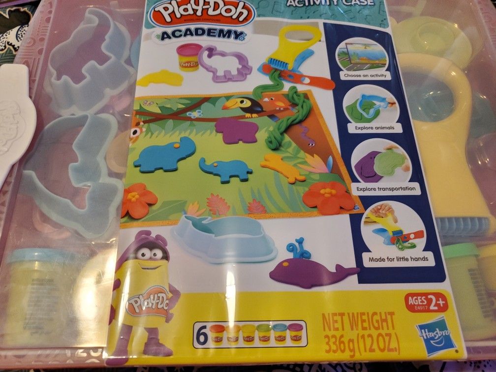 Play-Doh Adventurers Case 6 Can Adventure Set New