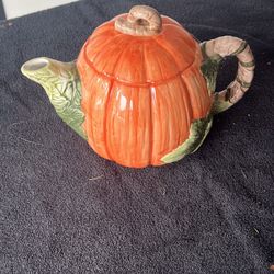 Halloween ceramic teapot