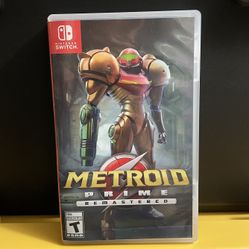 Metroid Prime Remastered for Nintendo Switch video game console system lite oled Complete Samus Aran