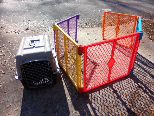 Dog Kennel +Gate+Pen 30.00