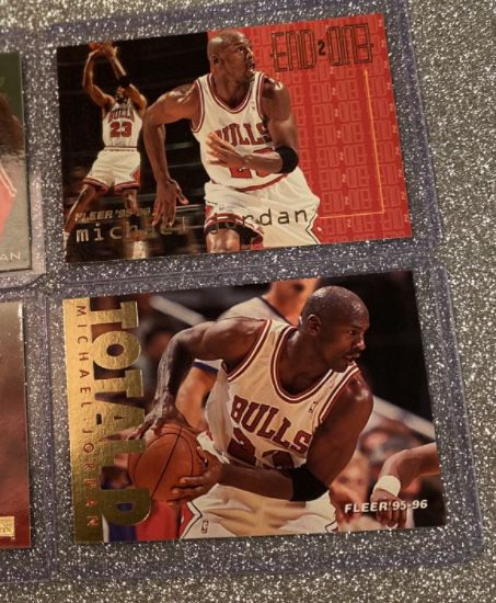 Michael Jordan 2 Card Lot