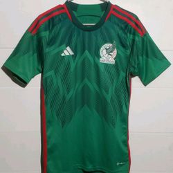 ADIDAS MEN'S  HO.E MEXICO JERSEY FIFA WORLD CUP 2022 SIZE SMALL