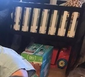 mini crib/rocking cradle