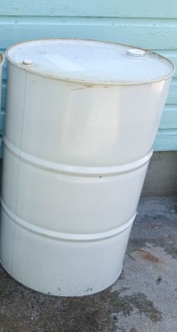 55 Gallon Steel Drum Sealed Top Metal Barrel