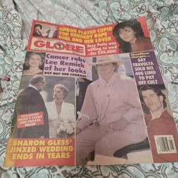 Globe Mag Lee Remick John Travolta Oprah Winfrey May 21, 1991 