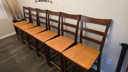 Bar stools, pub height chairs