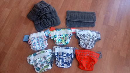 6 all in one cloth diapers