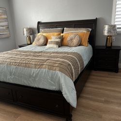 California king Set, Espresso