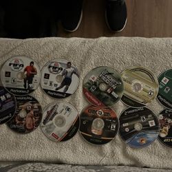 Playstation 2 Lot Of Game Disc