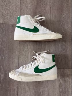 Nike Blazer Mid '77 Vintage 'White Pine Green' BQ6806-115 Women Size 9, Men 7.5
