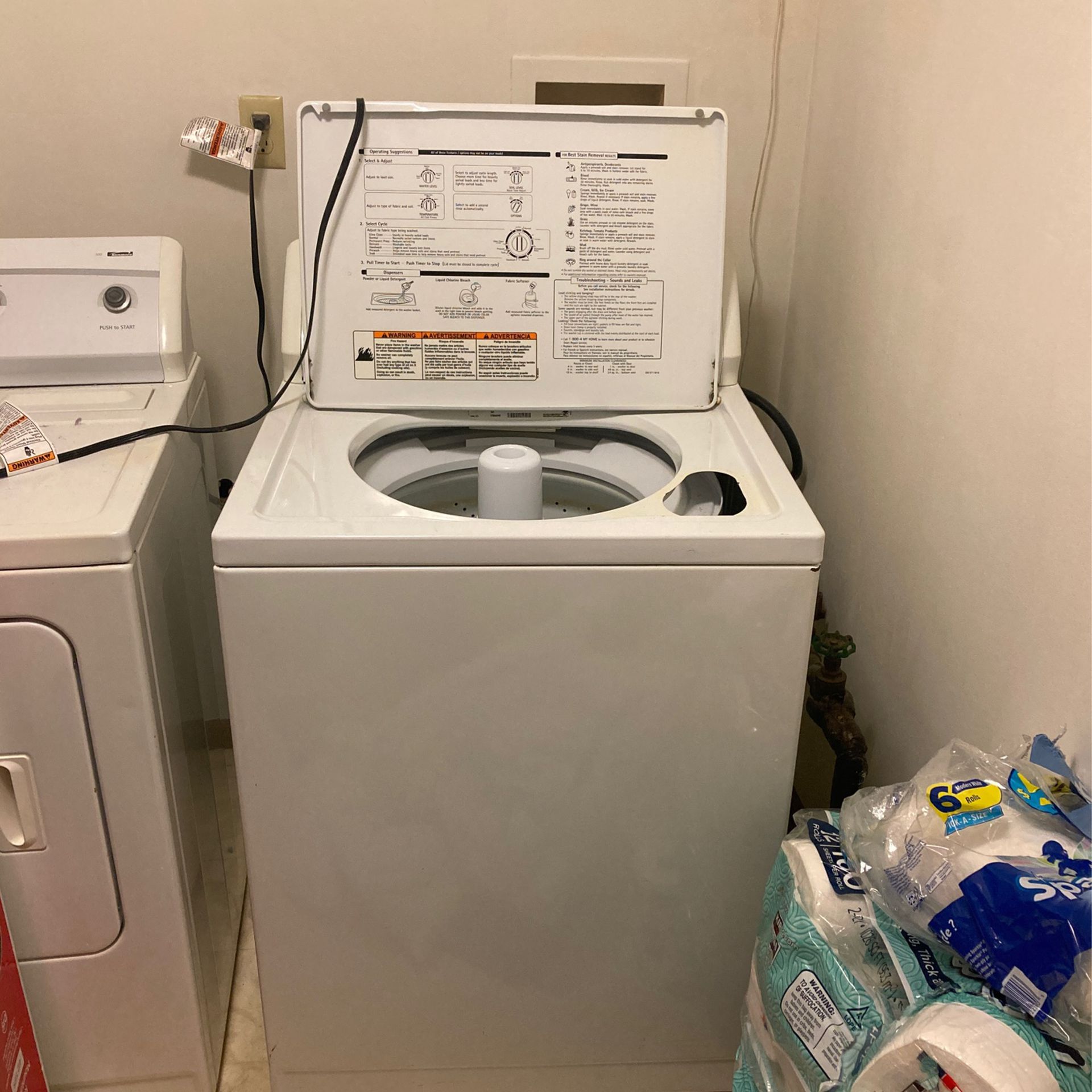 Free Broken Washer-can be Used For Scrap, Free