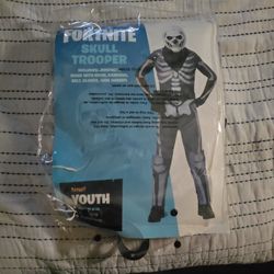 Fortnite Skull TROOPER Halloween Costume