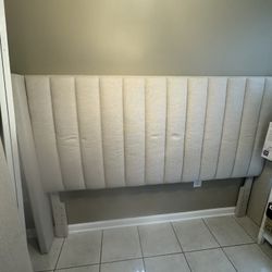 King Upholstered Bed Frame And Headboard