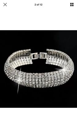 Women Crystal Rhinestone Bracelet