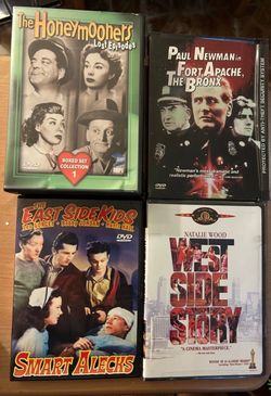 Classic New York & Vintage Hollywood DVD Lot (4-Disc Set) West Side Story, Honey