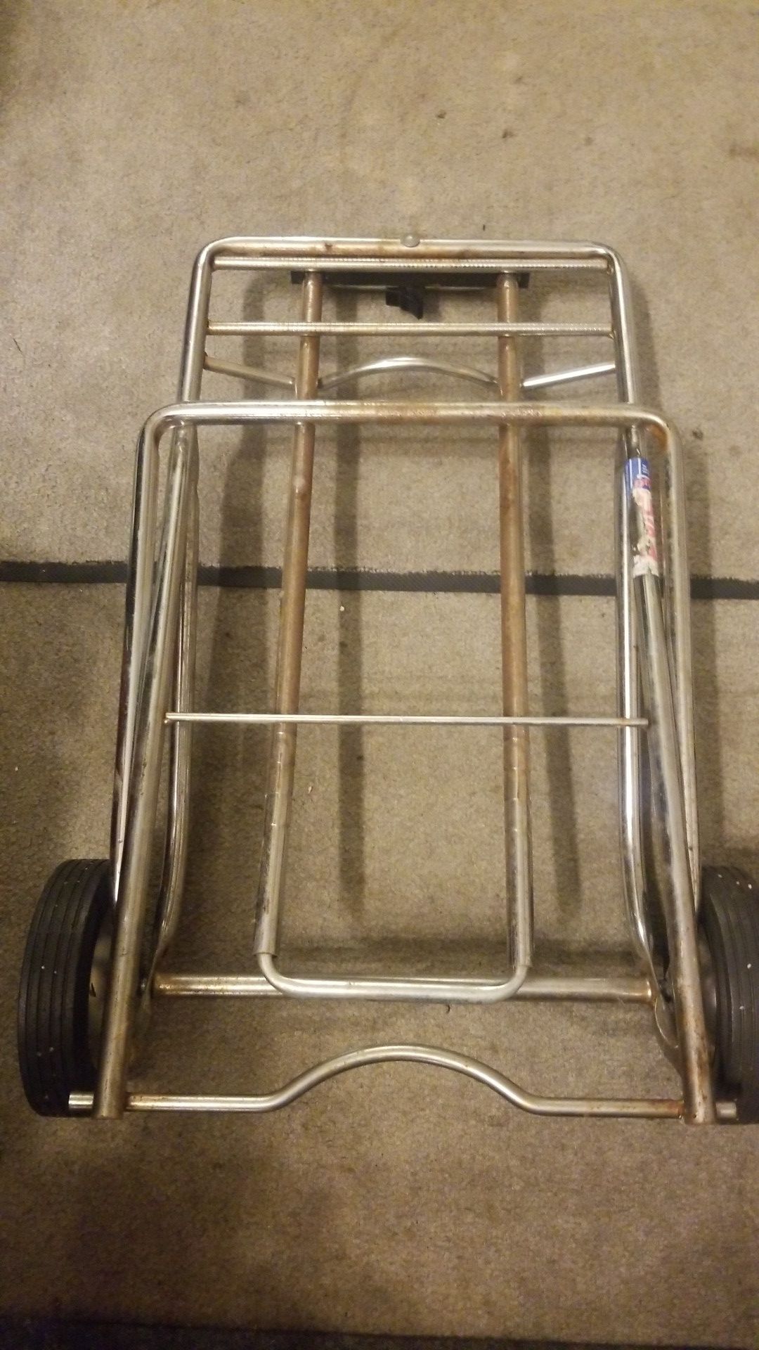 Heavy duty luggage cart hand truck
