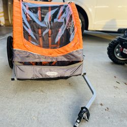 Instep-Double Tow Behind Bike Trailer for Toddlers