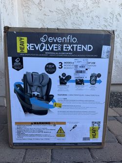 New! Evenflo revolve extend Gold