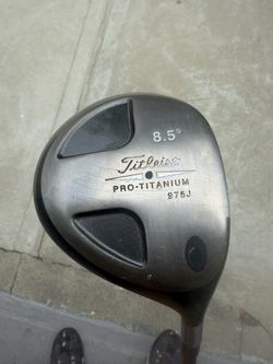 Titleist 975j All Titanium Driver. Old school