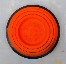 Orange Clay Pigeons