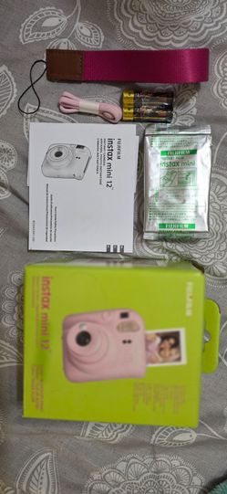 📸 Fujifilm Instax Mini 12 Bundle — Pink 🌸💗