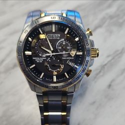 Citizen Eco-Drive Perpetual Calendar Sapphire Watch