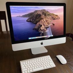 Apple iMac All In On Desktop Computer Bundle Very Clean And Slim LOOK