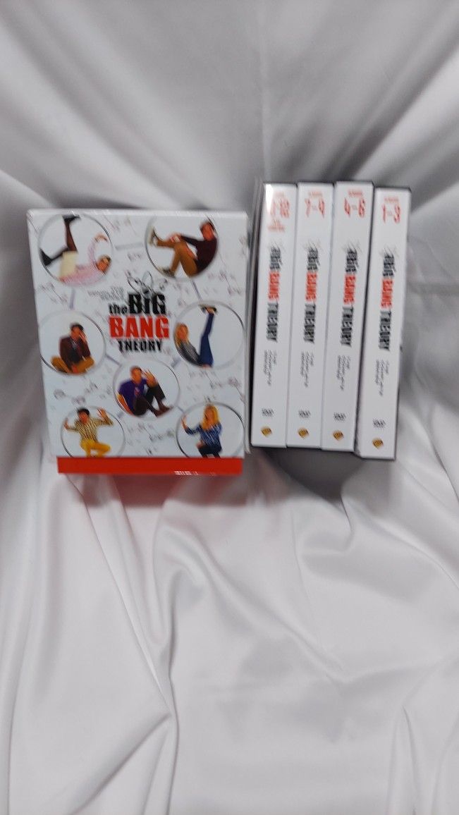 Walking Dead 1-12, Pee Wee Herman, Big Bang Theory,  The Red Dwarf  DVD Sets