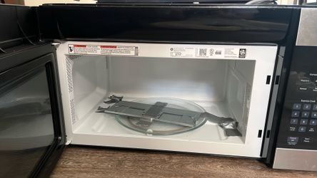 GE de acero inoxidable para colocar sobre la estufa