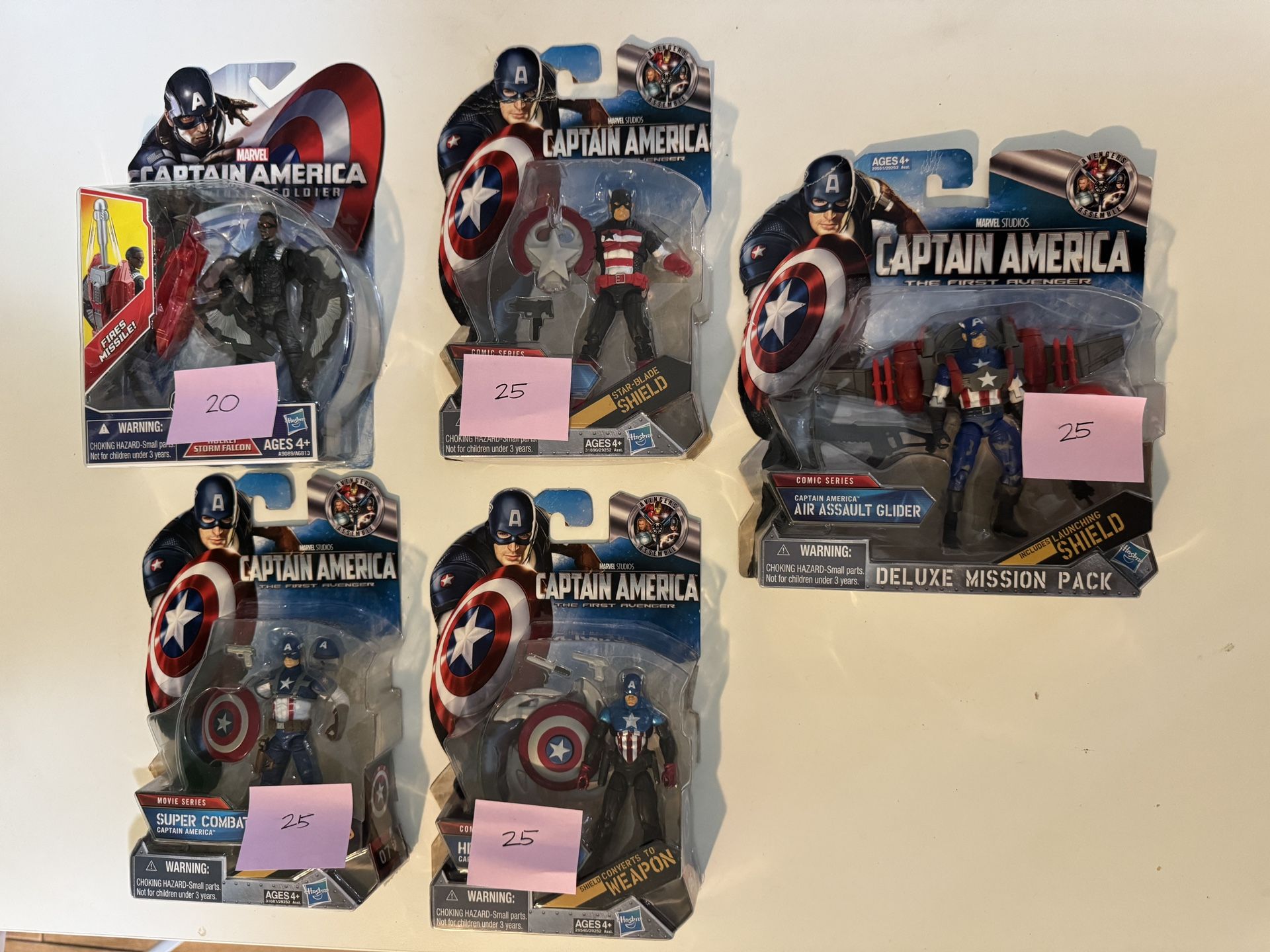 Marvel Universe Captain America: First Avenger 3.75” Figures