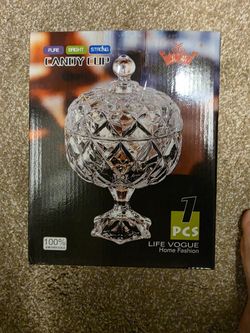Glass Decorations Cup for Table Brand New 