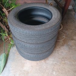 3 Firestone Destination tires.