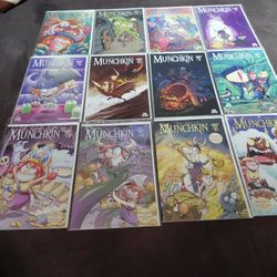 Munchkin Comics 4-7 & 9-17