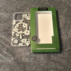Kete Spade Case 16 Pro Max MagSafe Flowers  Transparente Good 👍🏻