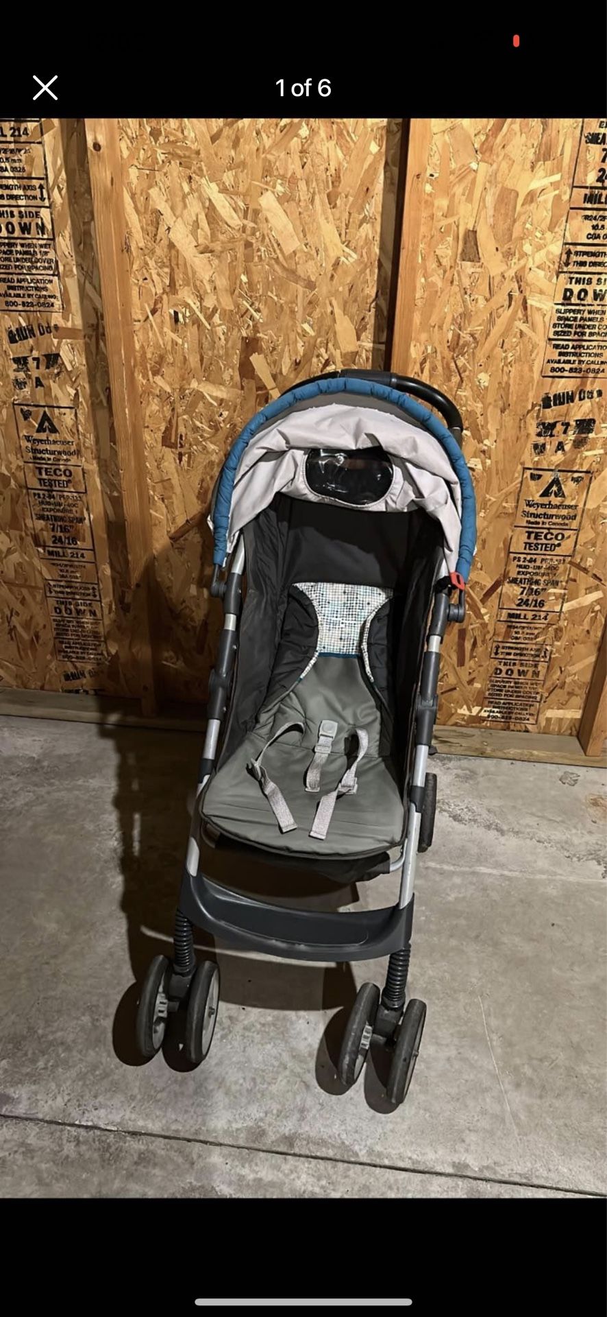 Baby Stroller And Food