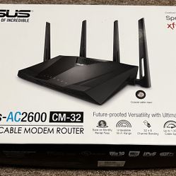 ASUS Modem Router Combo AC2600  (gigabit)