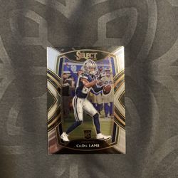 2020 Select Certified Ceedee Lamb Club Level Rookie Card