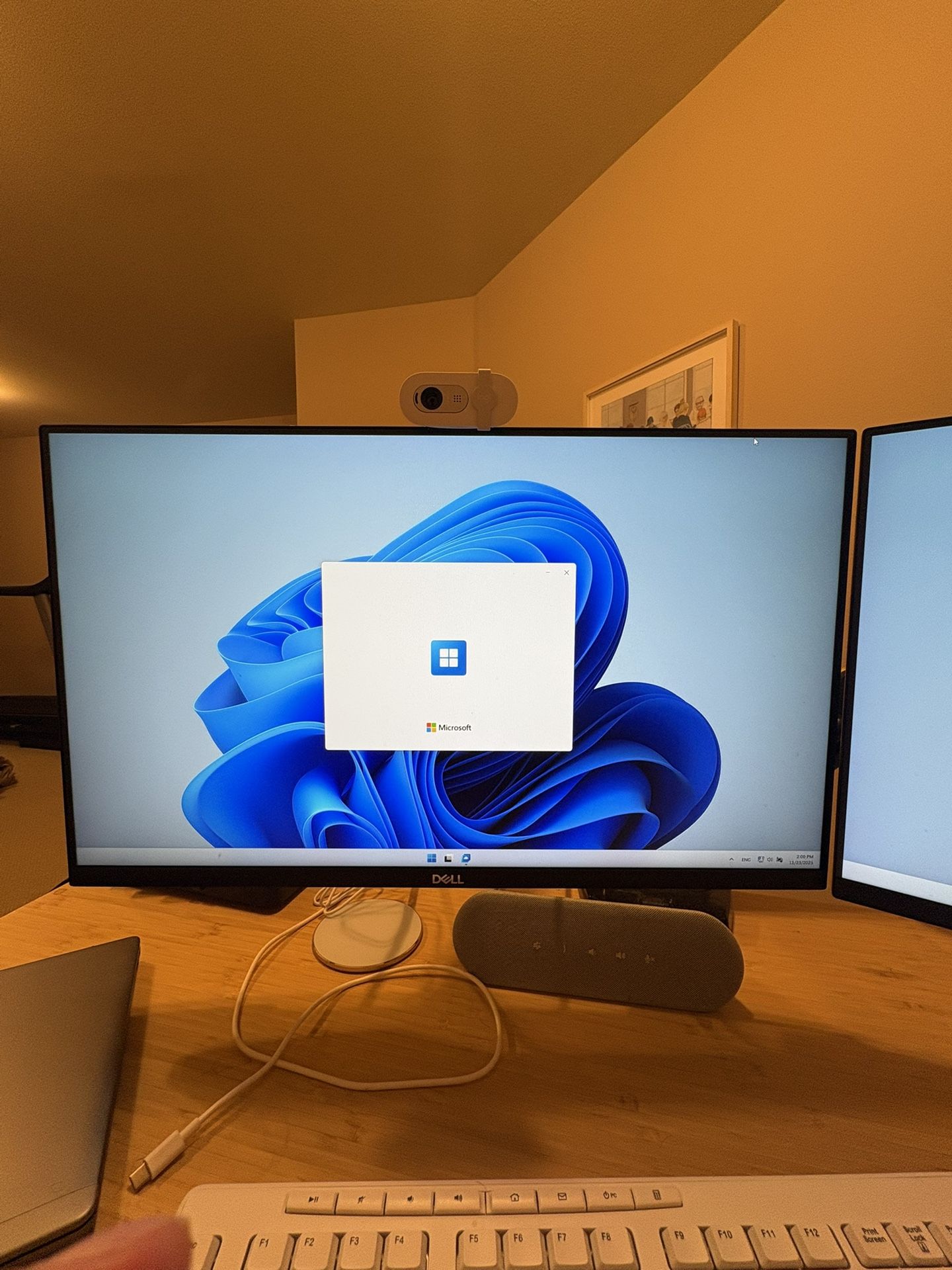 Dell Monitor x 2 + Monitor Arm (Like new condition!)