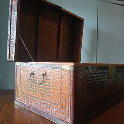 Early 20th century Asian Campaign Chest