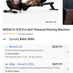 Magnetic rowing machine brand new