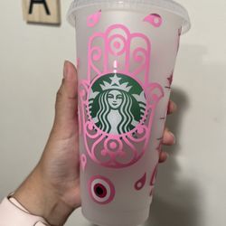Evil Eye Starbucks Cup