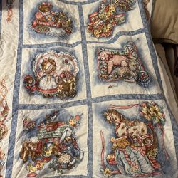 Vintage Hand-made Baby Blanket