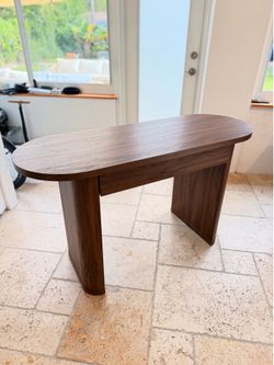 Wood desk Mid Century