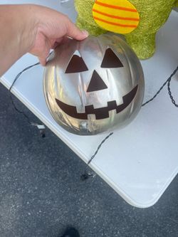 Metal pumpkin