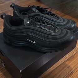 Nike Air Max 97 - Black/Black - Size 8 US