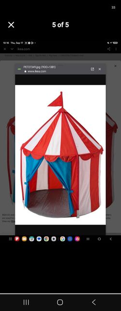 IKEA CIRKUSTÄLT Children's Play Tent
