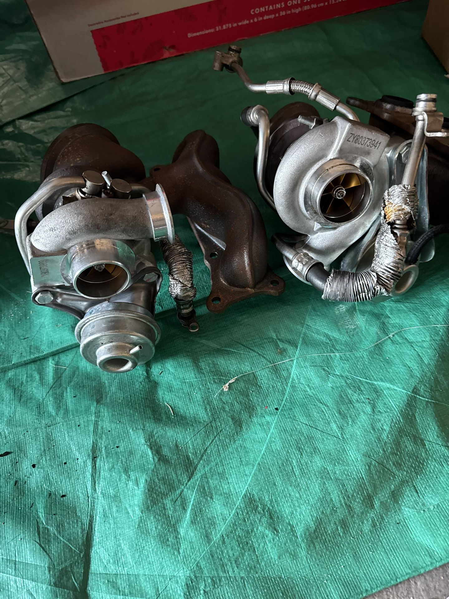 BMW N54 17t Turbos
