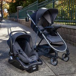 Brand New Cosco Simple Stroll Travel System (Stroller + Car Seat) – Unopened